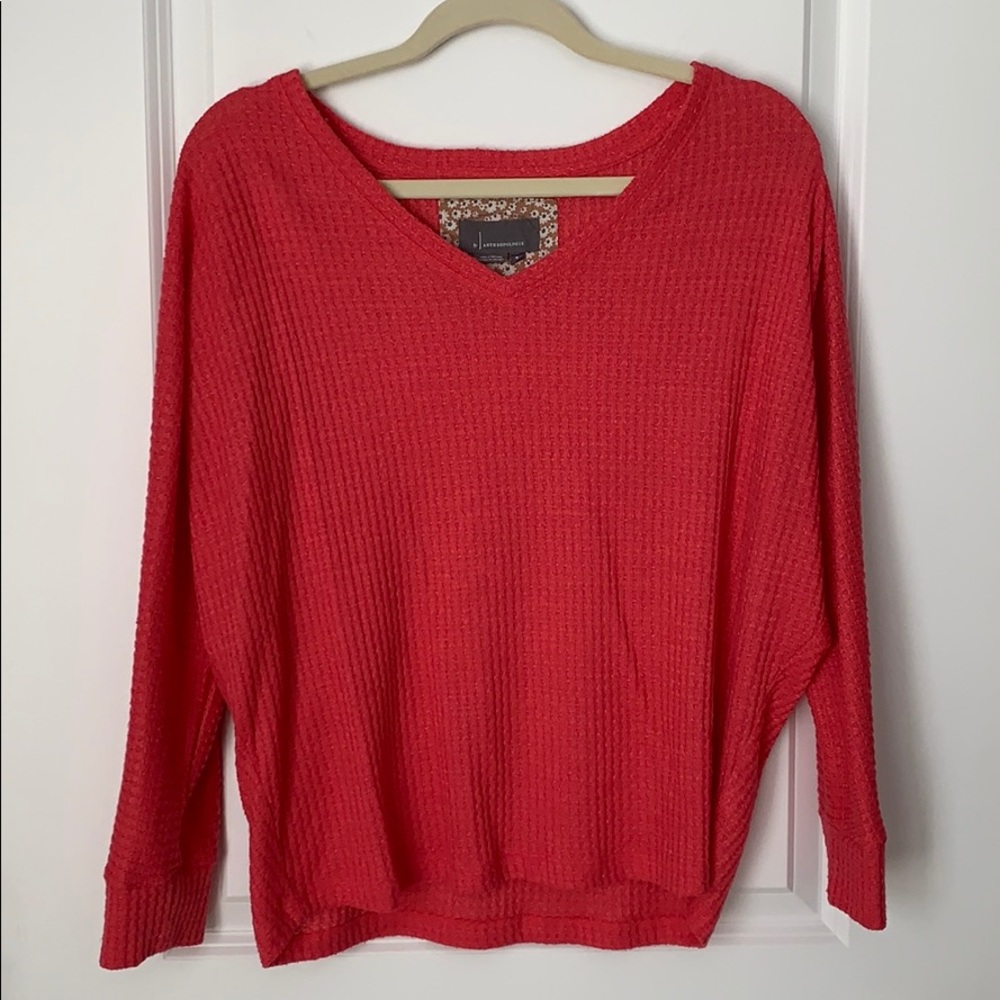 Anthro drapey shirt